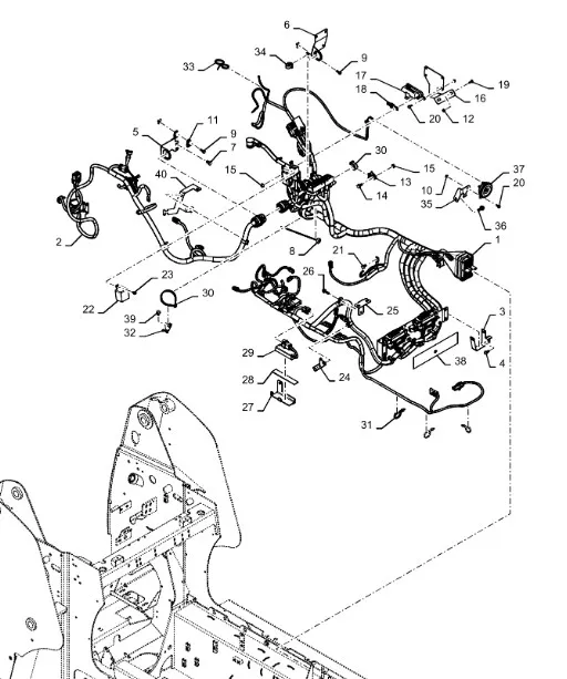 51573855 - жгут проводов