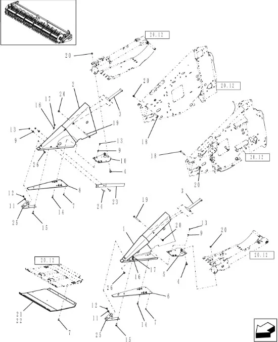 87354207 - пластина